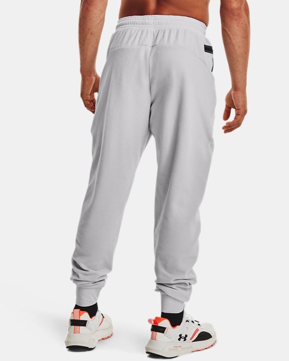 Men's UA RUSH™ Fleece Pants, Gray, pdpMainDesktop image number 2